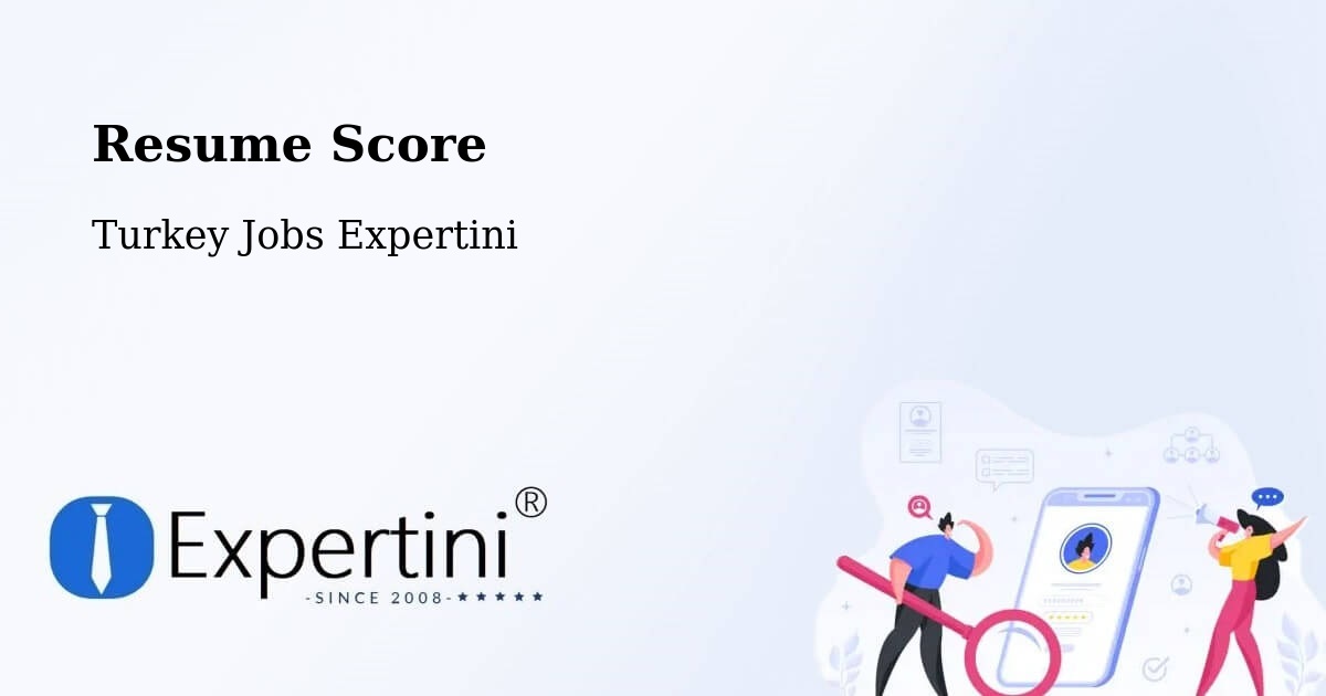 Resume Score & Job Description Match Tool – Eldivan - Turkey Jobs Expertini